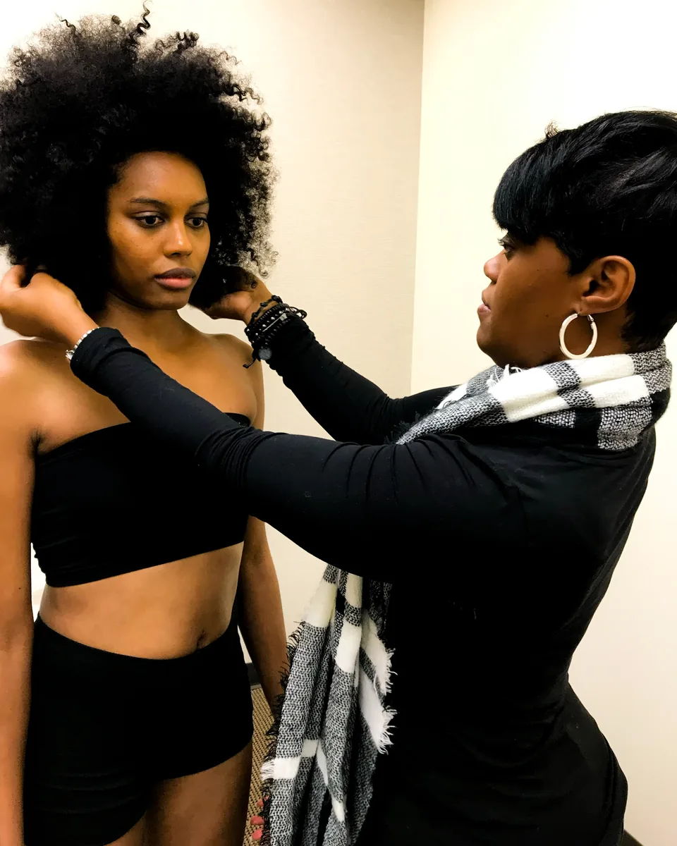 Behind the scenes hair artistry from J No.5’s existing portfolio